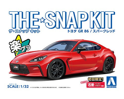 1/32 SNAP TOYOTA GR 86 (Spark Red)