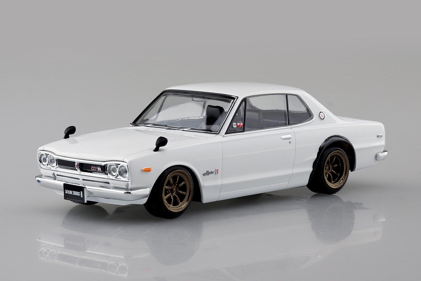 1/32 NISSAN SKYLINE 2000 GT-R CUSTOM WHEEL WHITE