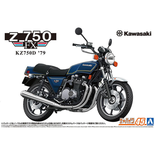 1/12 KAWASAKI KZ750D Z750FX '79 CUSTOM