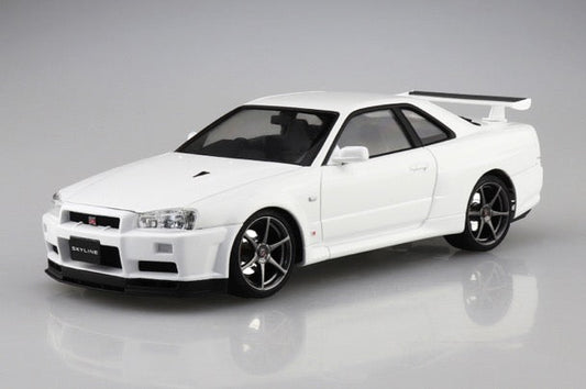 1/24 Nissan BNR34 SKYLINE GT-R V Spec II '00 White