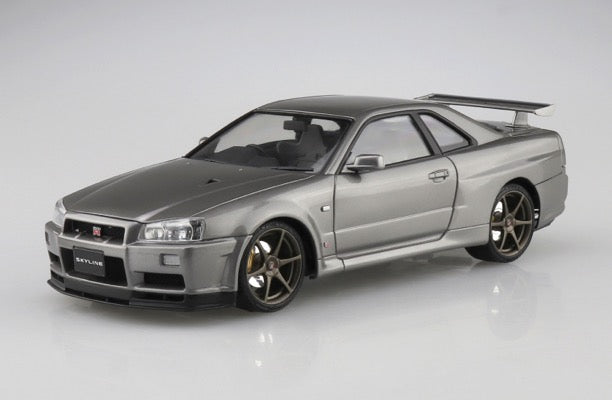 1/24 Nissan BNR34 SKYLINE GT-R V Spec II '00 Sparkling Silver