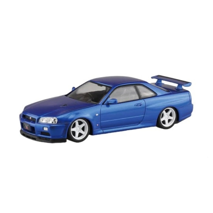 1/32 Nissan R34 Skyline GT-R Custom Wheel (Bayside Blue)