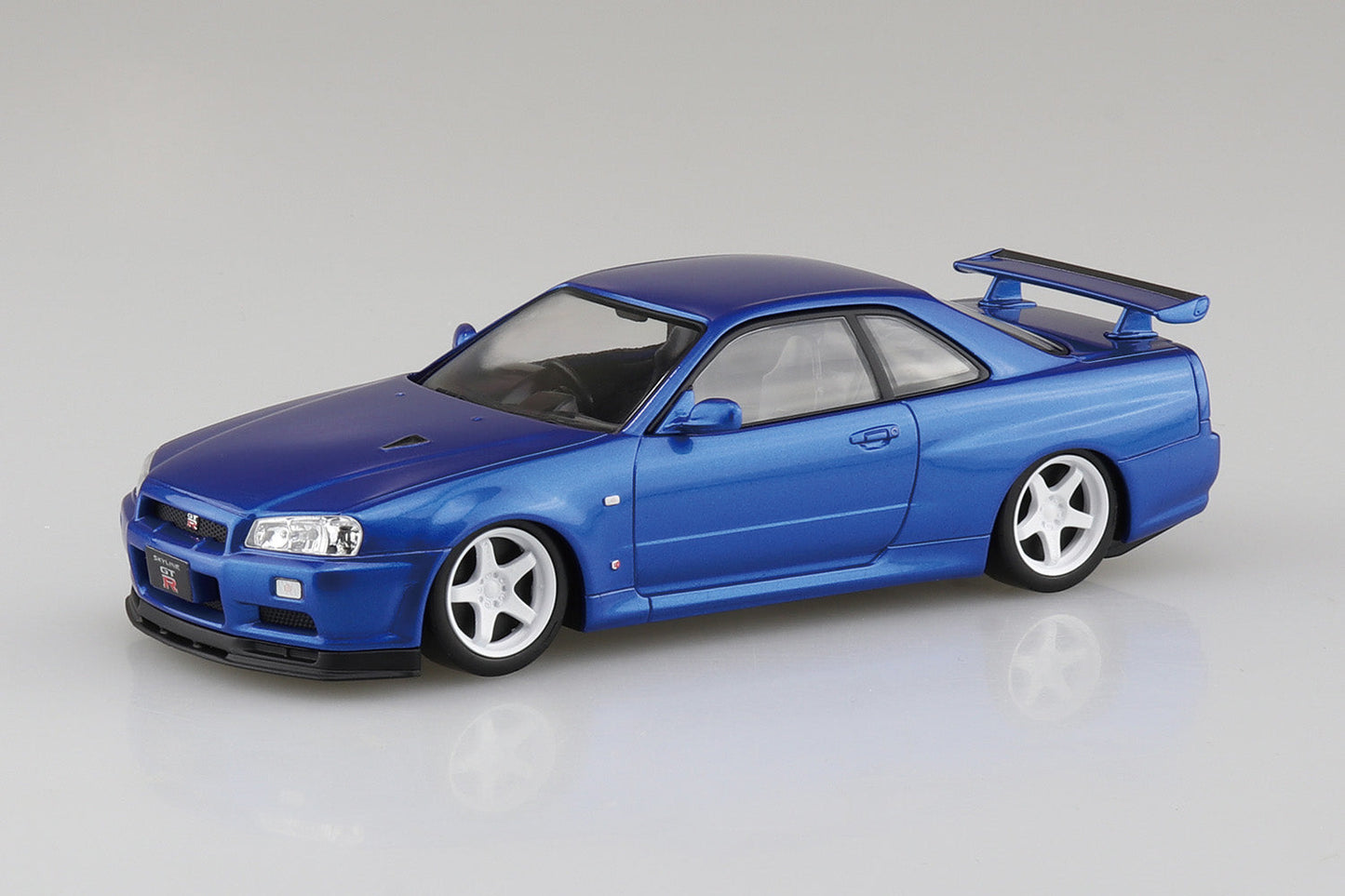 1/32 Nissan R34 Skyline GT-R Custom Wheel (Bayside Blue)