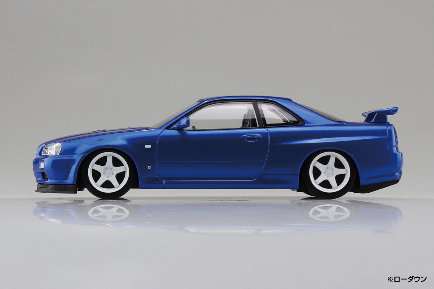 1/32 Nissan R34 Skyline GT-R Custom Wheel (Bayside Blue)