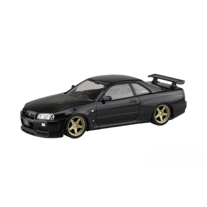 1/32 Nissan R34 Skyline GT-R Custom Wheel (Black Pearl)