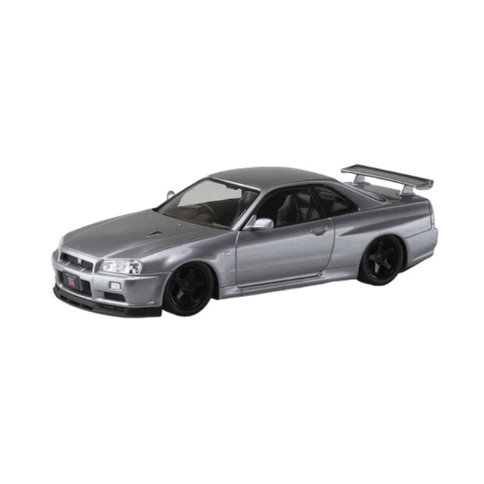 1/32 Nissan R34 Skyline GT-R Custom Wheel (Athlete Silver)