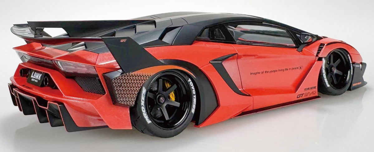 1/24 LB-SILHOUETTE WORKS Lamborghini Aventador GT Evo Ver.2