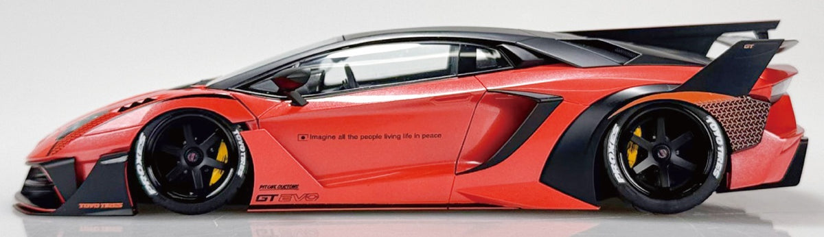 1/24 LB-SILHOUETTE WORKS Lamborghini Aventador GT Evo Ver.2