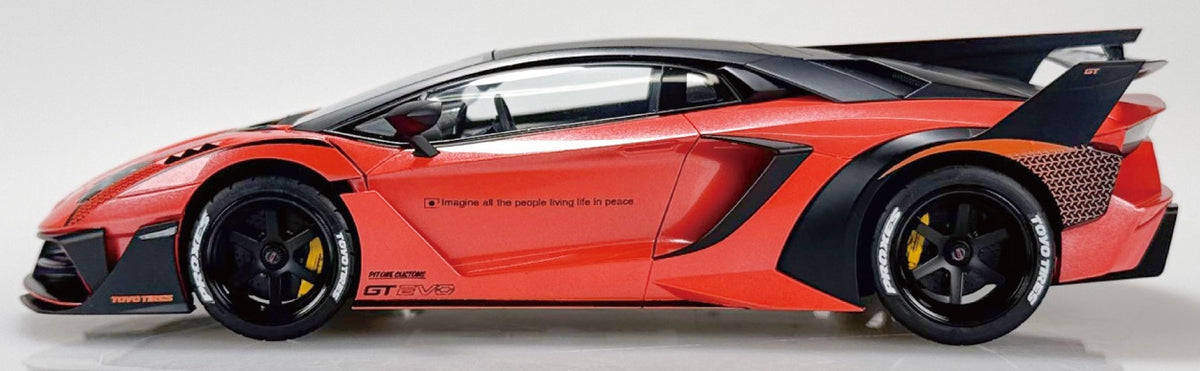 1/24 LB-SILHOUETTE WORKS Lamborghini Aventador GT Evo Ver.2