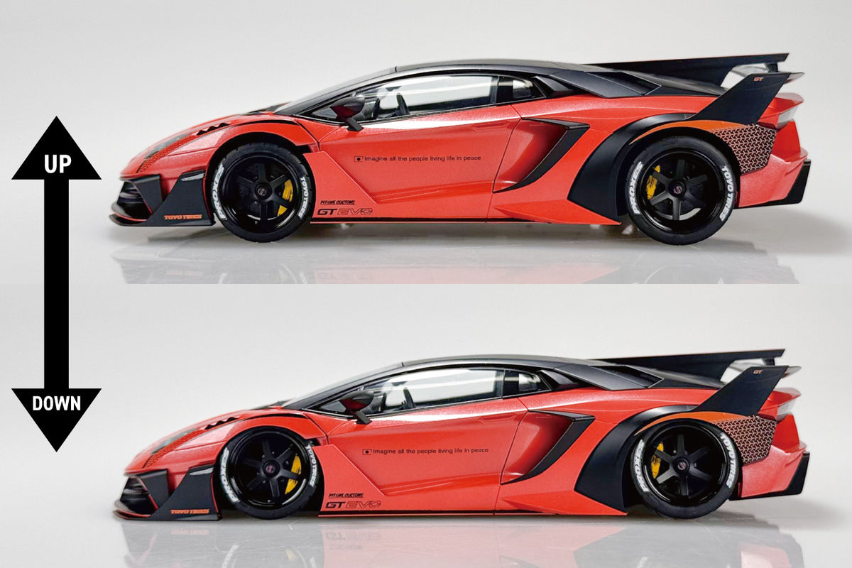 1/24 LB-SILHOUETTE WORKS Lamborghini Aventador GT Evo Ver.2