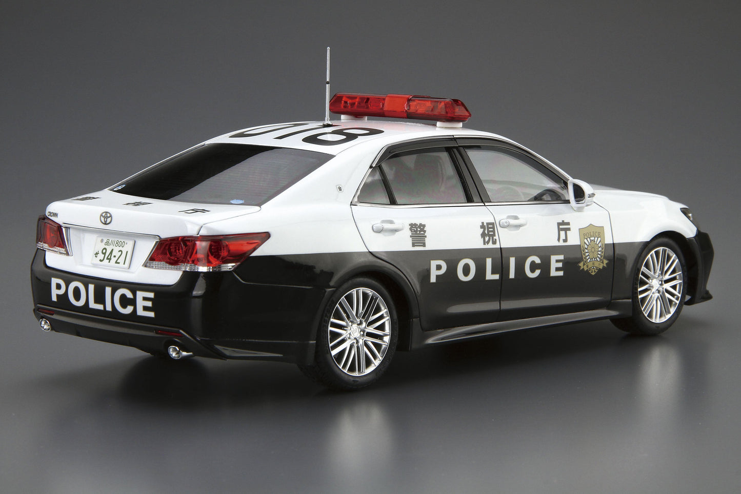 1/24 Toyota GRS214 Crown Patrol Car For Traffic Control '16