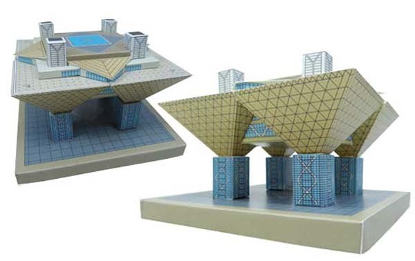 Tokyo Big Site Paper Craft