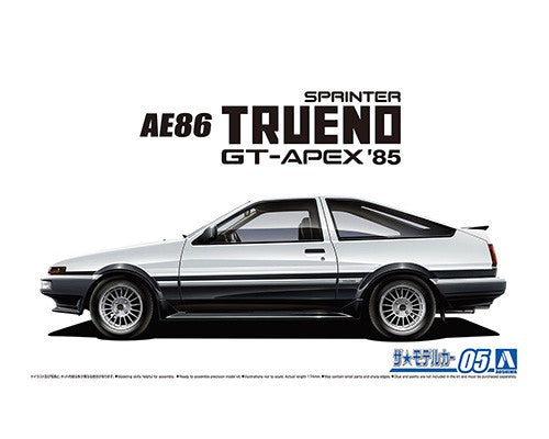 1/24 Toyota AE86 Sprinter Trueno GT-Apex '85