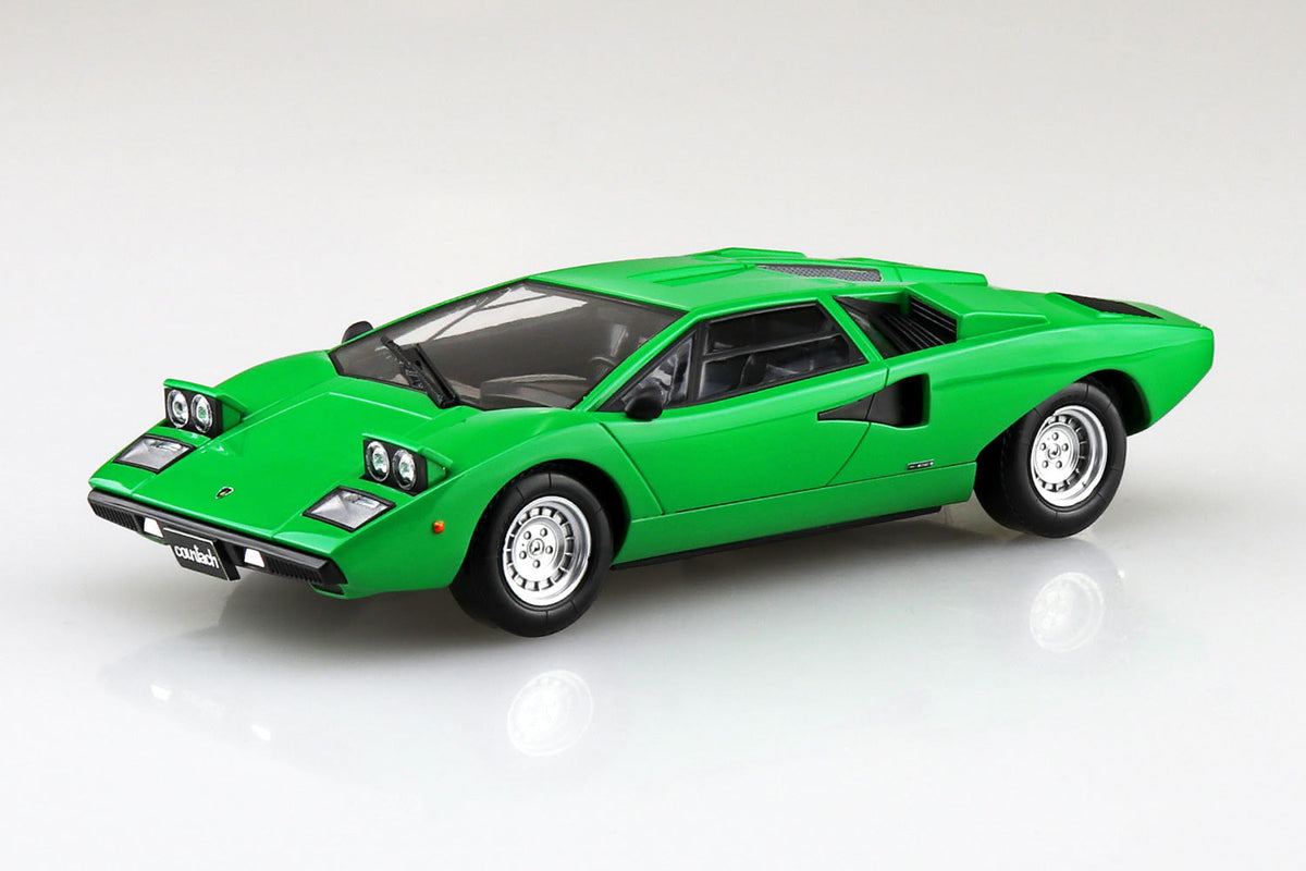 [Duplicate. Please use SKU: A006536] 1/32 Snap Lamborghini Countach LP400 (Green)