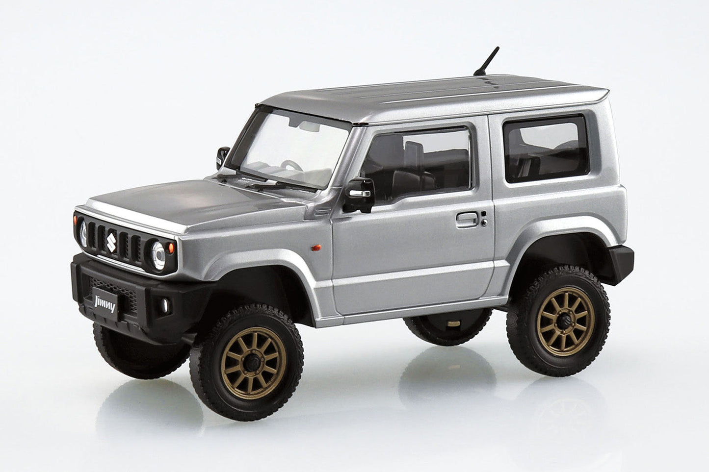 1/32 Suzuki Jimny Custom Wheel (Silky Silver Metallic)