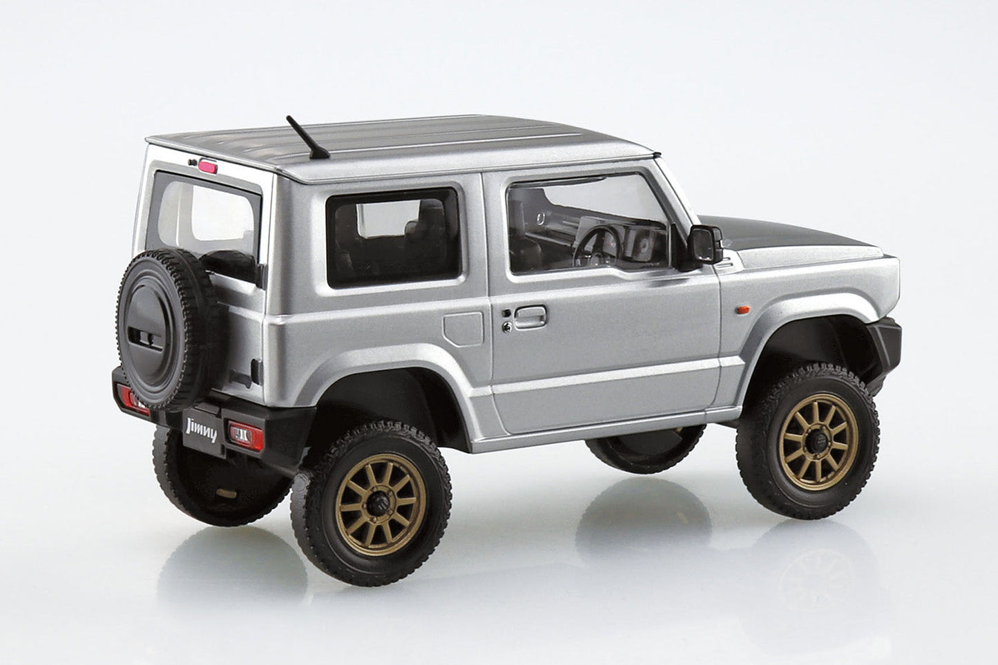 1/32 Suzuki Jimny Custom Wheel (Silky Silver Metallic)