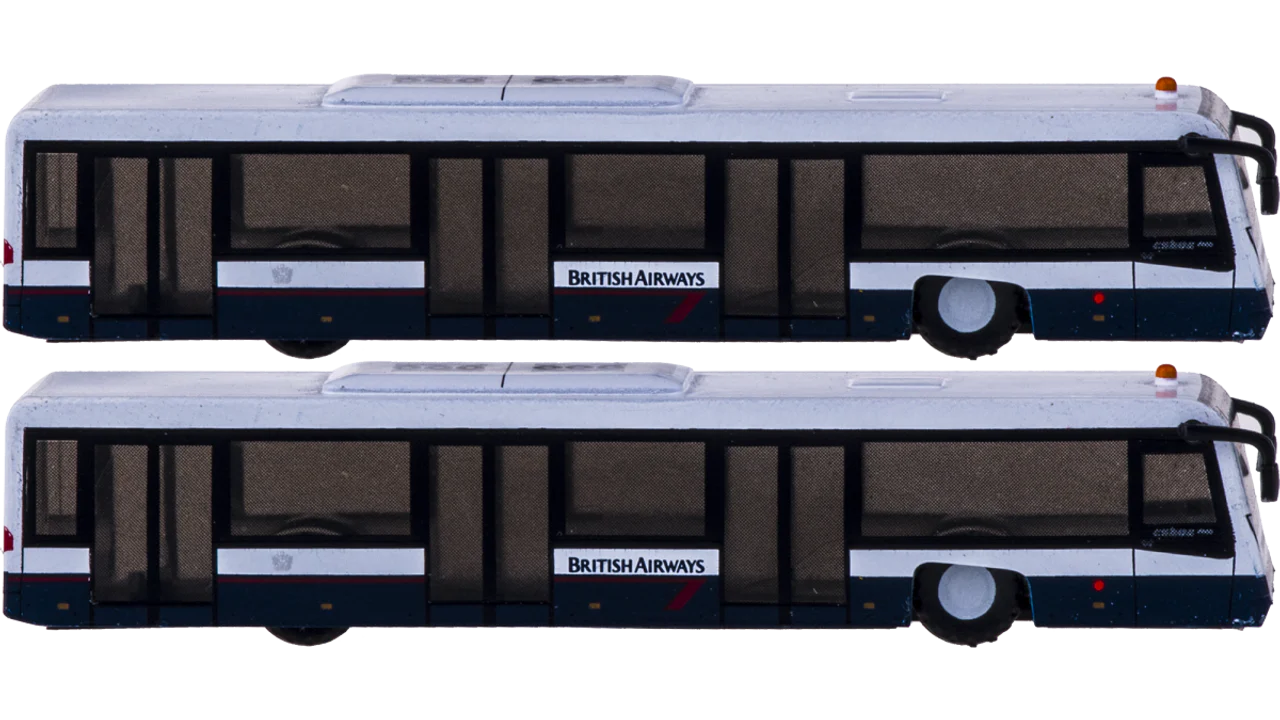 1/200 AIRPORT BUS BRITISH LANDOR 2PCS PER BOX