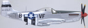 1/72 1944 Mustang P51 Capt.D.R.Emerson. 336th FS 4th FG. 8th AF. Debden UK