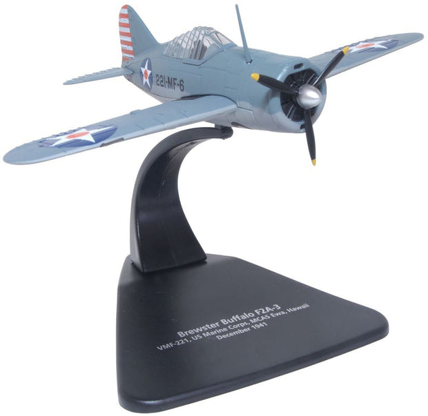 1/72 Brewster Buffalo VMF-221 US Marine Corps MCAS Ewa Hawaii