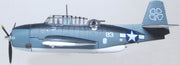 1/72 Grumman Avenger White 83 Blopsy Composite Sqn.76 USS Petrof Bay 1945