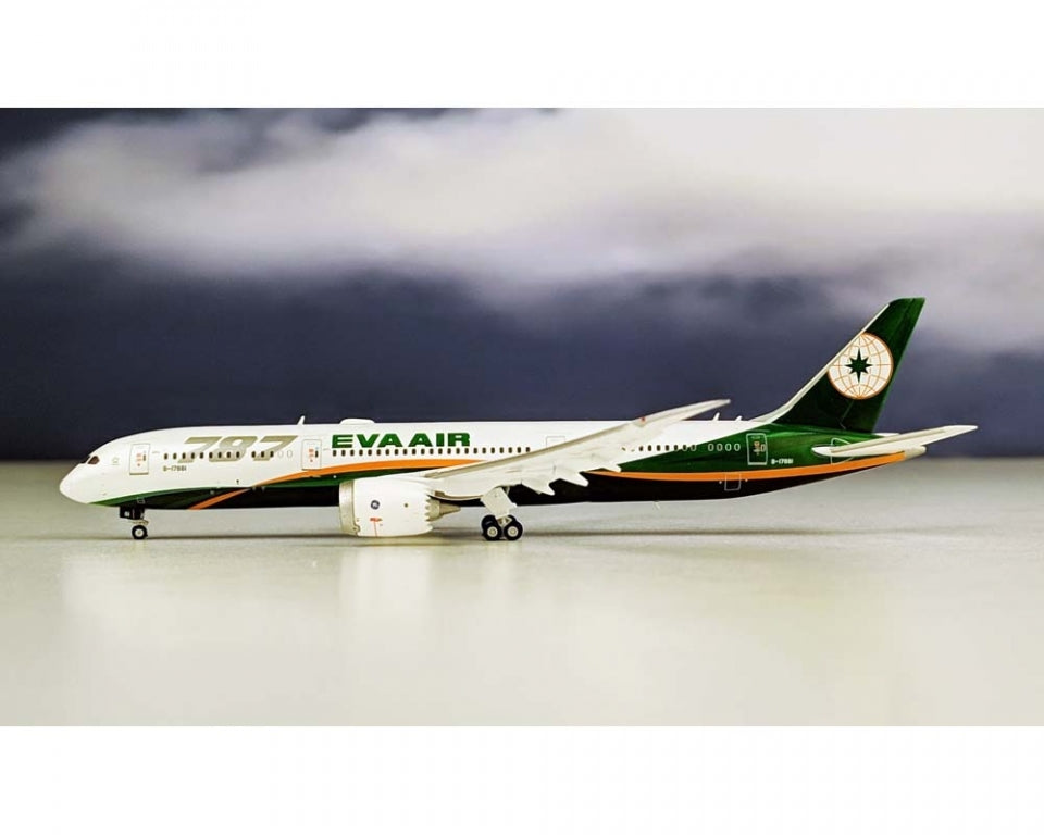 1/400 EVA AIR B787-9 Big Titles Flaps