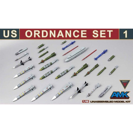 1/48 US Ordnance Set 1