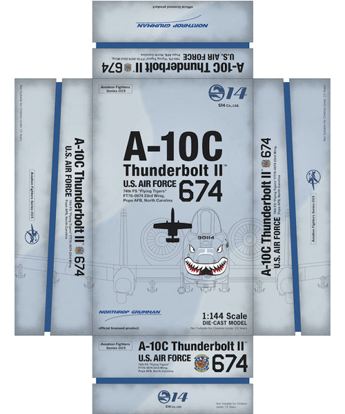 1/144 A-10C Thunderbolt ? 674“Flying Tigers”