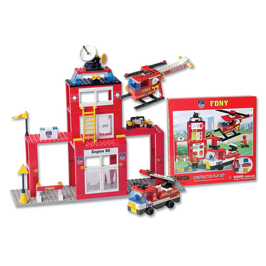 FDNY 250pc Construction Playset