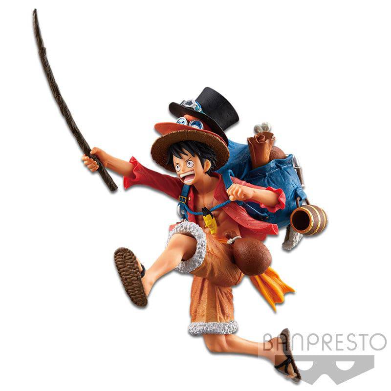 ONE PIECE THREE BROTHERS FIGUREA-MONKEY.D.LUFFY