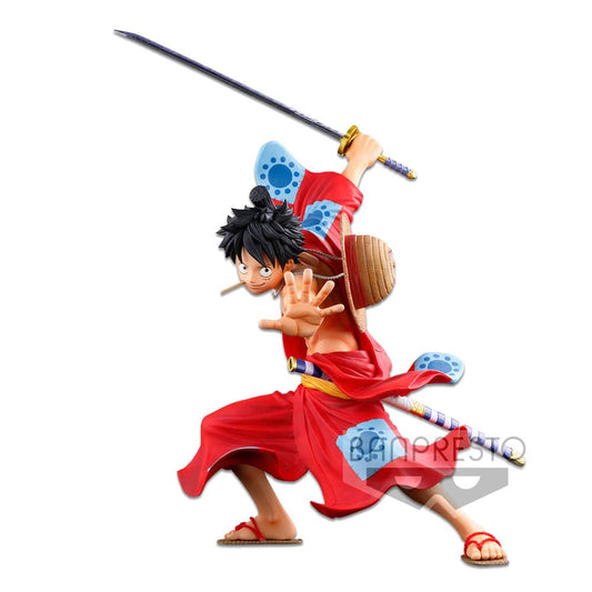 ONE PIECE BANPRESTO WORLD FIGURE COLOSSEUM  SUPER MASTER STARS PIECE THE MONKEY.D.LUFFY