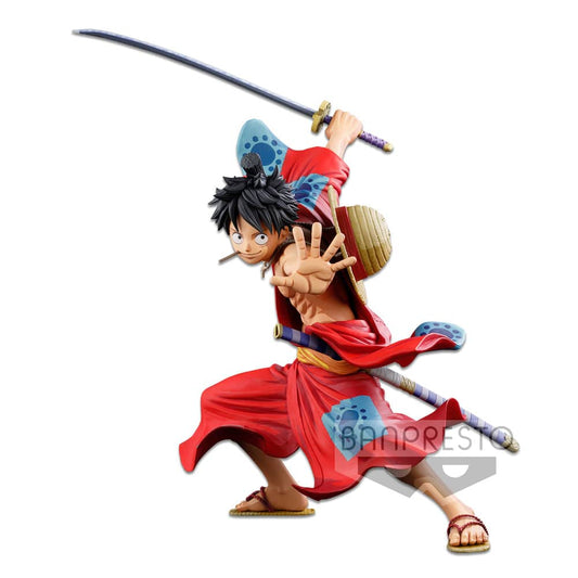 ONE PIECE BANPRESTO WORLD FIGURE COLOSSEUM SUPER MASTER STARS PIECE THE MONKEY.D.LUFFY MANGA DIMENSI