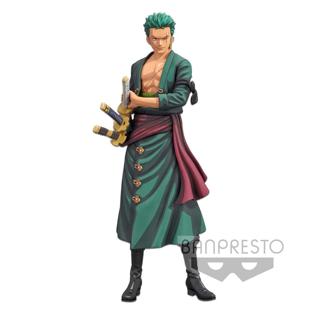 ONE PIECE GRANDISTA RORONOA ZORO MANGA DIMENSIONS