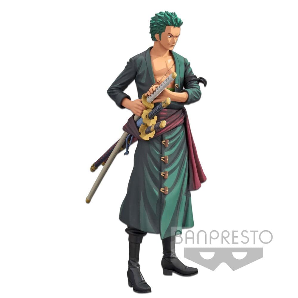 ONE PIECE GRANDISTA RORONOA ZORO MANGA DIMENSIONS