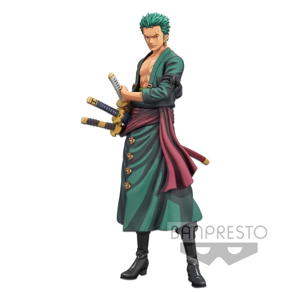 ONE PIECE GRANDISTA RORONOA ZORO MANGA DIMENSIONS