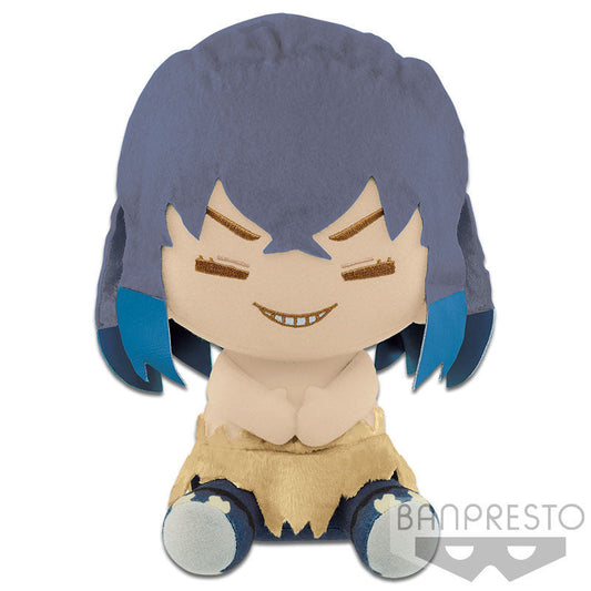 DEMON SLAYER- KIMETSU NO YAIBA BIG PLUSH KYOJURO RENGOKU . INOSUKE HASHIBIRAREAL FACE B-INOSUKE HASH