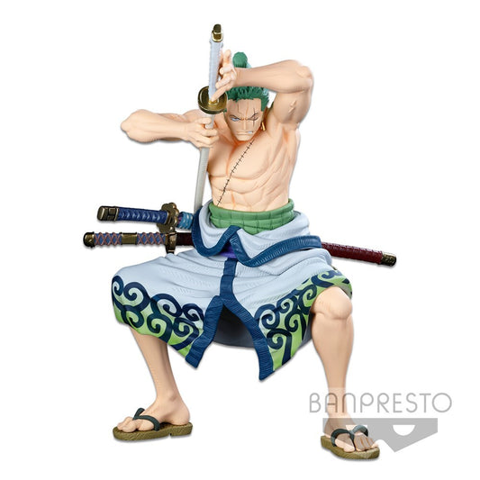 ONE PIECE BANPRESTO WORLD FIGURE COLOSSEUM 3 SUPER MASTER STARS PIECE THE RORONOA ZORO [THE  ORIGINA