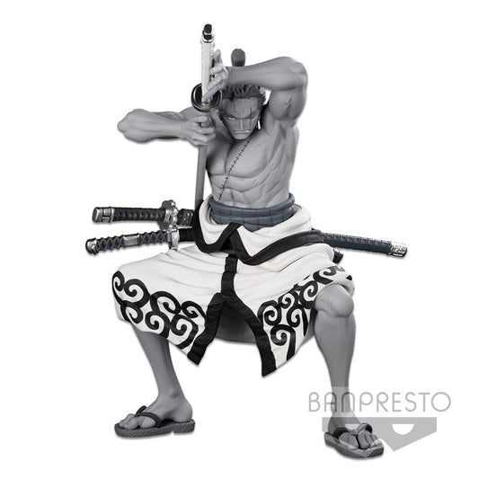 ONE PIECE BANPRESTO WORLD FIGURE COLOSSEUM 3 SUPER MASTER STARS PIECE THE RORONOA ZORO [THE  TONES]