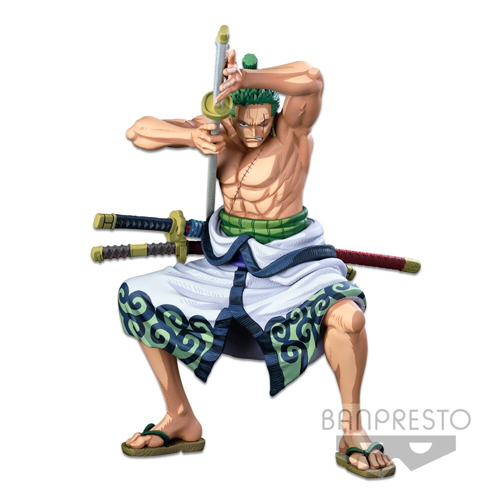 ONE PIECE BANPRESTO WORLD FIGURE COLOSSEUM 3 SUPER MASTER STARS PIECE THE RORONOA ZORO [TWO DIMENSIO