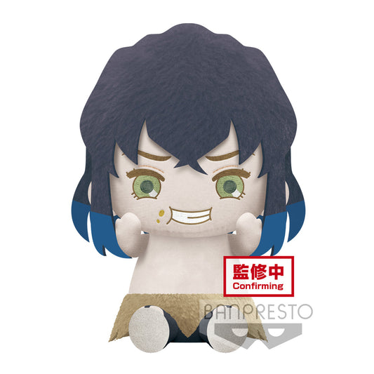 DEMON SLAYER- KIMETSU NO YAIBA BIG PLUSH NEZUKO KAMADO . INOSUKE HASHIBIRAREAL FACE B-INOSUKE HASHIB