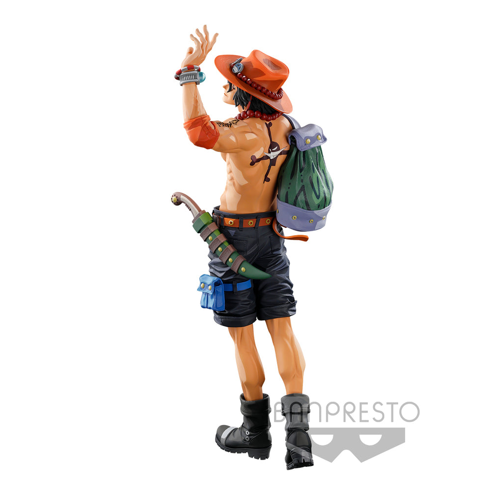 ONE PIECE BANPRESTO WORLD FIGURE COLOSSEUM 3 SUPER MASTER STARS PIECE THE PORTGAS.D.ACE [TWO DIMENSI