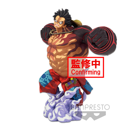 ONE PIECE BANPRESTO WORLD FIGURE COLOSSEUM 3 SUPER MASTER STARS PIECE THE MONKEY.D.LUFFY GEAR4 TWO D