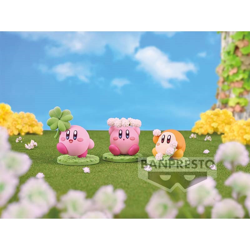 KIRBY FLUFFY PUFFY MINE PLAY IN THE FLOWER (A:KIRBY)