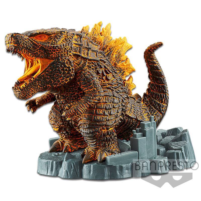 GODZILLA DEFORUME FIGURE-GODZILLA(2019) & KING GHIDORAH(2019)-(A:GODZILLA)