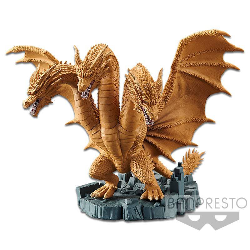 GODZILLA DEFORUME FIGURE-GODZILLA(2019) & KING GHIDORAH(2019)-(B.KING GHIDRAH)