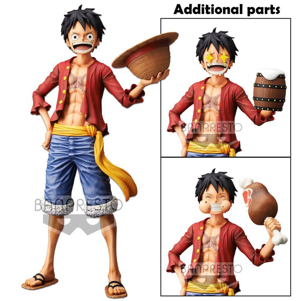 ONE PIECE GRANDISTA NERO MONKEY. D. LUFFY