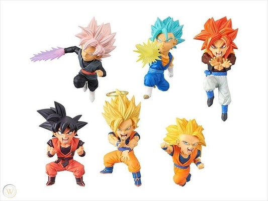 DB Super WCF Saiyans Bravery Vol 1 Set