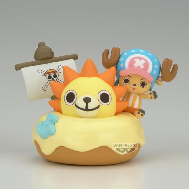 One Piece Paldolce Collection Chopper, Bepo & Pirate Ship(B:Tony Tony Chopper)