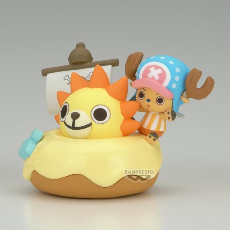 One Piece Paldolce Collection Chopper, Bepo & Pirate Ship(B:Tony Tony Chopper)