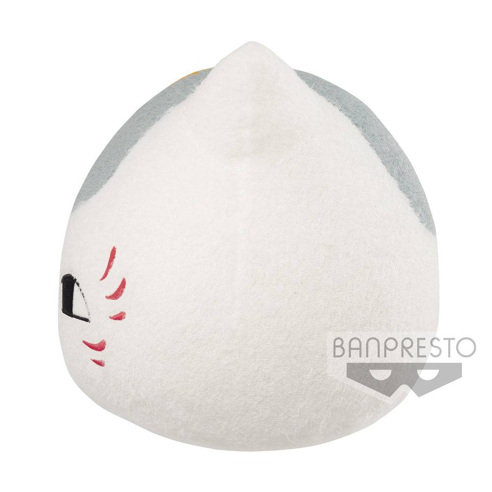 NATSUMES BOOK OF FRIENDS SUPER BIG FACE SHAPED PLUSH  NYANKO-SENSEI