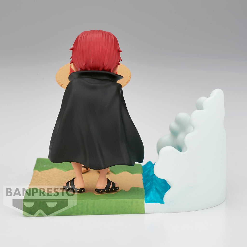 One Piece World Collectable Figure Log Stories Monkey.D.Luffy & Shanks